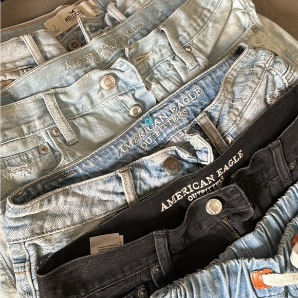 Hollister, American Eagle Jean Shorts - Picture 1 of 2
